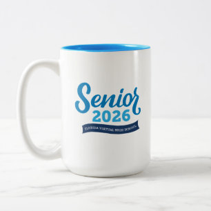 Senior 2026 zweifarbige tasse