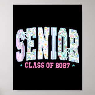 Senior 2027 Abschlussklasse 2027 Abschluss Senior Poster