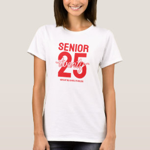 Senior 25 Abschluss Geschenk T-Shirt