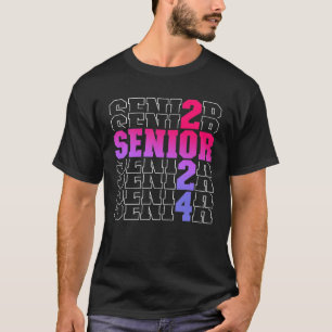 Senior Abschluss Class of 2024 Senior Boys Girls T-Shirt
