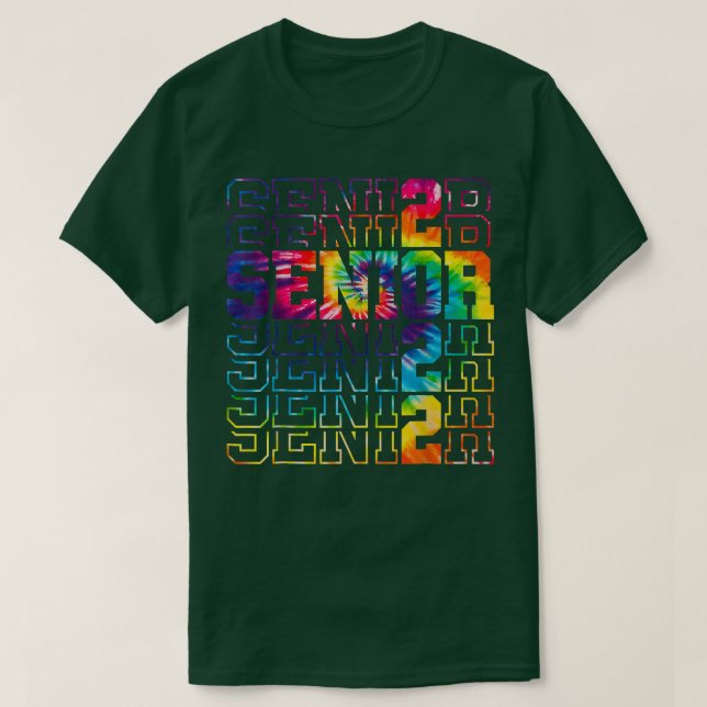 Senior Abschluss Gift Class of 2022 Senior Krawatt T-Shirt (Design vorne)