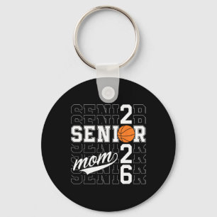 Senior Basketball-Mama Abschlussklasse 2026 Lustig Schlüsselanhänger
