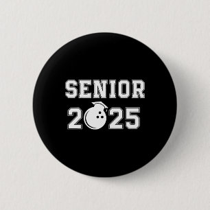 Senior Bowling Player 2025 Button