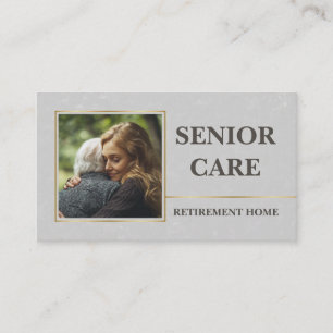 Senior Care Rentirement Zuhause Ältere Dienste Visitenkarte