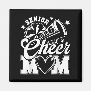 Senior Cheer Mama 2026 Proud Cheerleader Mama Cl o Magnet