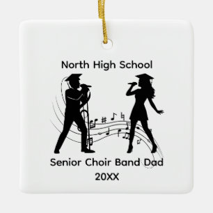 Senior-Chor-Band-Daddy Noten Keramikornament