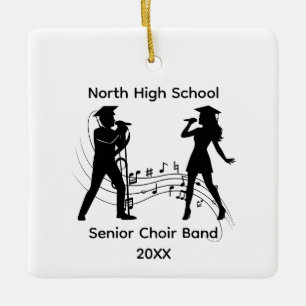 Senior-Chor-Band-Noten Keramikornament