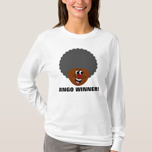 Senior Citizen Centre Bingo Night Prize Gewinner T-Shirt (Vorderseite)