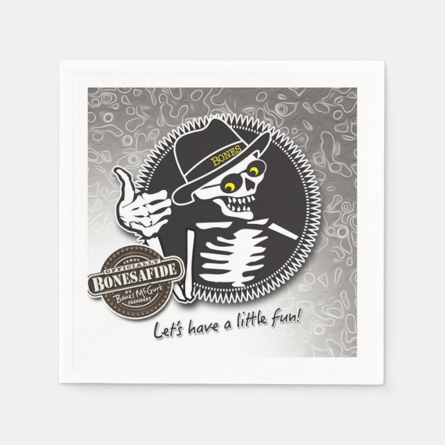 Senior Citizen Party Hearty Paper Napkins Serviette (Vorderseite)