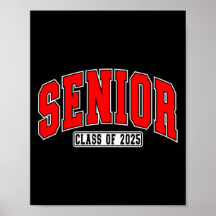 Senior CL of 2025 High School Year Uni Graduat Poster