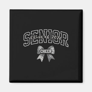 Senior Cl von 2026 Cheerleading Coquette Bow Absch Magnet