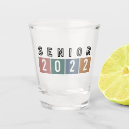 Senior Class of 2022 School Uni-Abschluss Schnapsglas