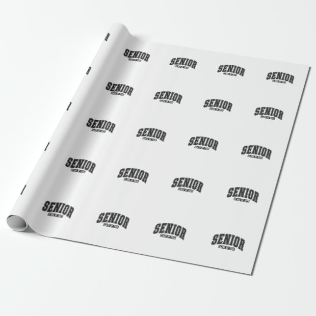 Senior Class of 2025 Class of 2025 Abschluss Geschenkpapier (Ungerollt)