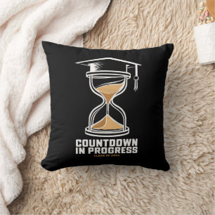 Senior Class of 2025 Countdown to Abschluss Gift Kissen