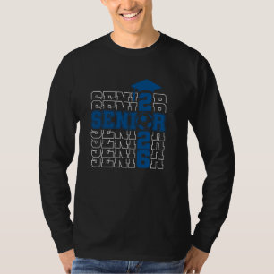 Senior Class of 2026 Abschluss 2026 Blue Soccer T-Shirt