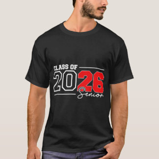 Senior Class Of 2026 Graduation Senior 2026 Back T-Shirt