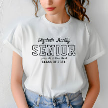 Senior Custom Year Script Graduate College 