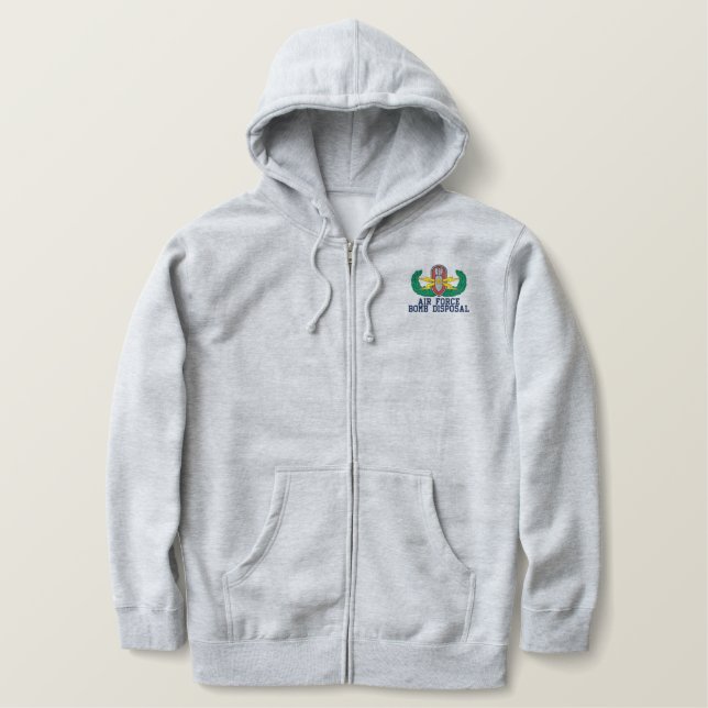 Senior EOD Bestickter Hoodie (Design vorne)