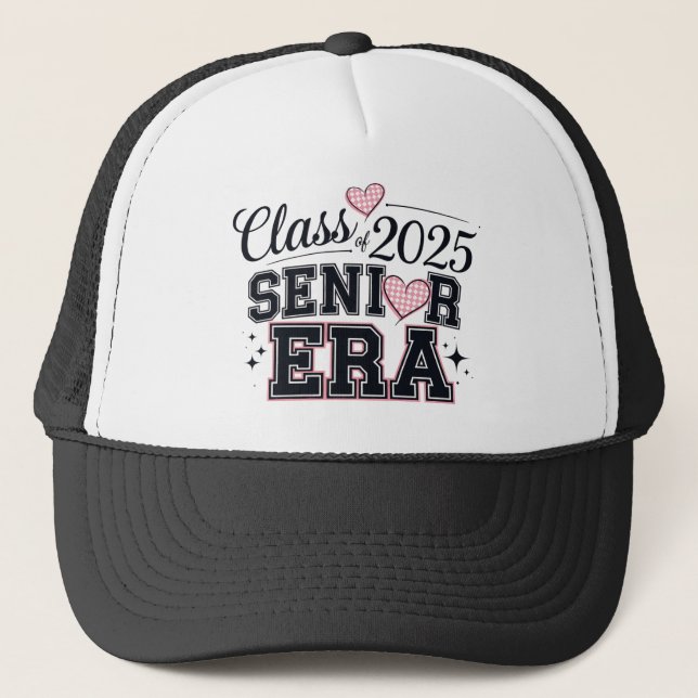 Senior Era 2025 Trucker Hat Truckerkappe (Vorderseite)