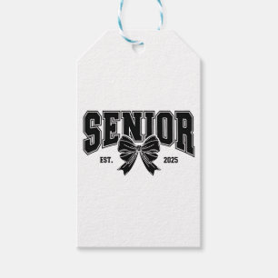 Senior Est 2025 Abschluss Student Vintag Geschenkanhänger