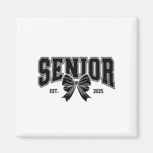 Senior Est 2025 Abschluss Student Vintag Magnet