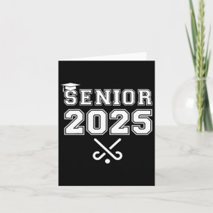 Senior Field Hockey CL of 2025 Abschluss School G Karte