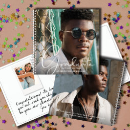 Senior Foto Graduation Party Guest Book Notizbuch