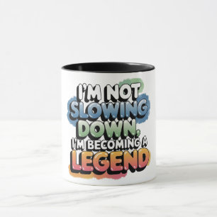 Senior Funnies Tasse ICH WERDE NICHT LANGSAMER...