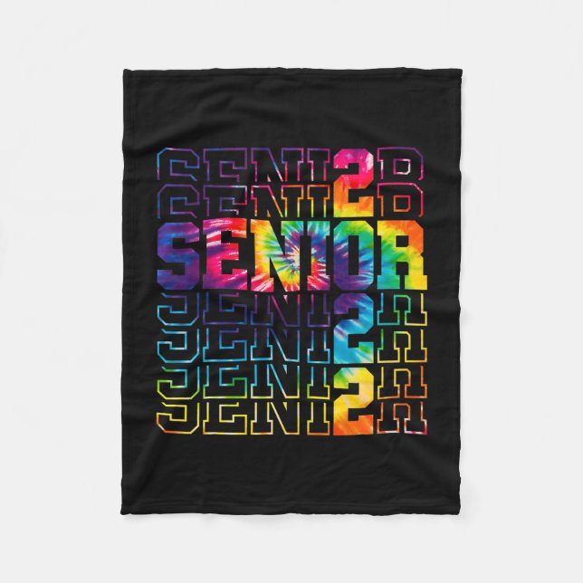 Senior Graduation Gift Men Girl Class of 2022 Fleecedecke (Vorderseite)