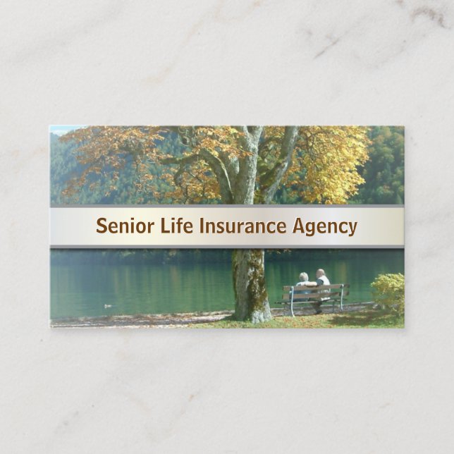 Senior Life Insurance carte de visite v2 (Devant)