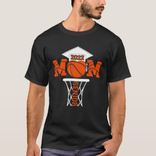 Senior Mama 2022 Basketballklasse 2022 Absolvent T-Shirt