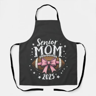 Senior Mama 2025 Class of Abschluss Football Schürze