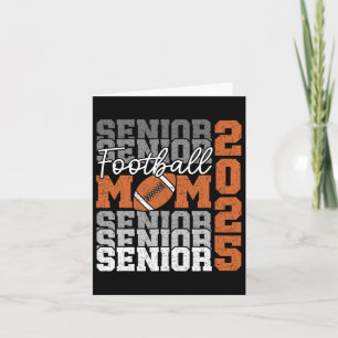 Senior Mama 2025 Footll CL of 2025 Funny Abschluss Karte