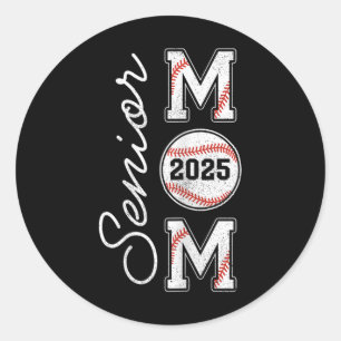 Senior Mama 2025 verkauft MOMY Cl von 2025 Abschlu Runder Aufkleber