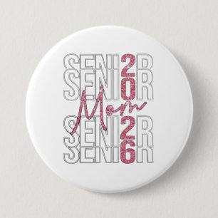 ✨ Senior Mama 2026 Glitzer Design Button