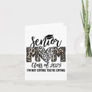 Senior Mama CL of 2025 Senior Mama 2025 Leopard Gr Karte