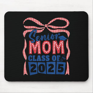 Senior Mama Cl von 2025 Abschluss Coquette Bow Sen Mousepad
