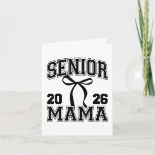 Senior Mama Cl von 2026 Abschluss Niedlich Mama Co Karte