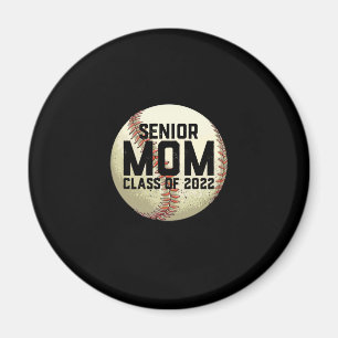 Senior Mama Class of 2022 Baseball Mama Magnet
