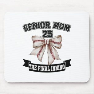 Senior Mama The Final Inning Bysebyll CL of 2025 - Mousepad