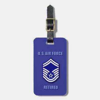 Senior Master Sergeant USAF Gepäckanhänger