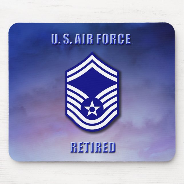 Senior Master Sergeant USAF Mousepad (Vorne)