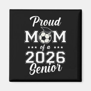 Senior Mom Fußball Cl Von 2026 Damen  Magnet