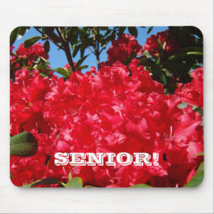 SENIOR! Mousepad High School Red