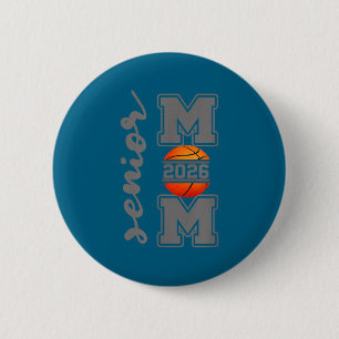 Senior-Mutter 2026 Basketball-Sportlerin stolze El Button