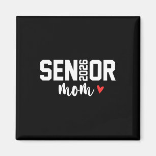 Senior-Mutter 2026 Stolz auf eine Abschlussklasse Magnet