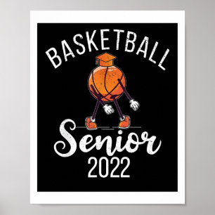 Senior Night Basketball 2022 Poster