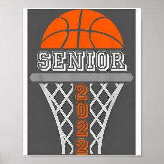 Senior Night Basketball Abschluss 2022 Poster