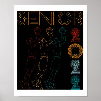 Senior Night Basketball Abschluss Senior Poster
