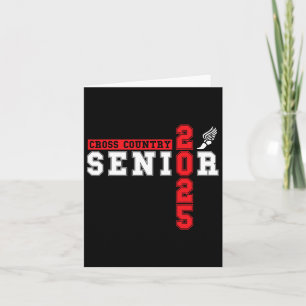 Senior Night Senior 2025 Abschluss Karte